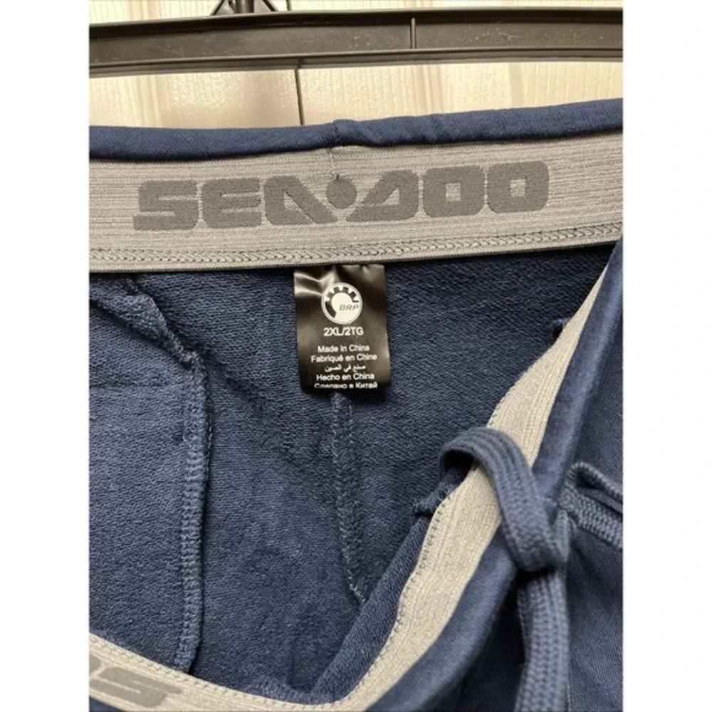 Sea-Doo‎ Men's French Terry Jogger Shorts Navy Size 2XL